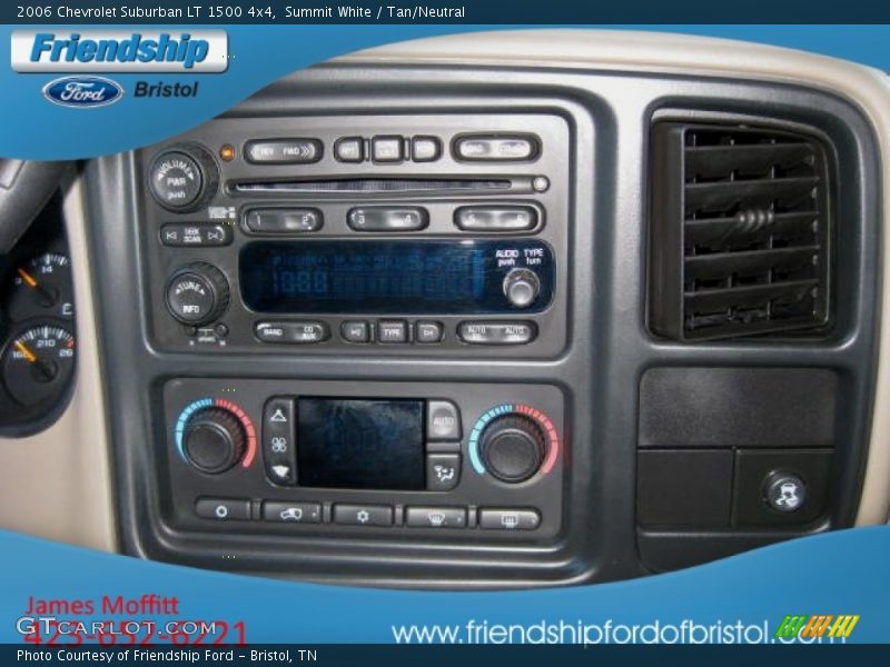 Summit White / Tan/Neutral 2006 Chevrolet Suburban LT 1500 4x4