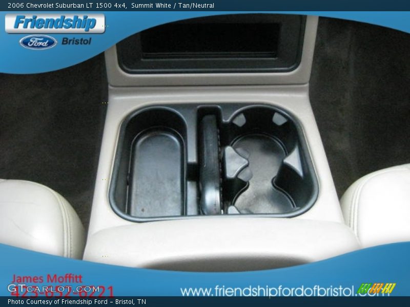 Summit White / Tan/Neutral 2006 Chevrolet Suburban LT 1500 4x4