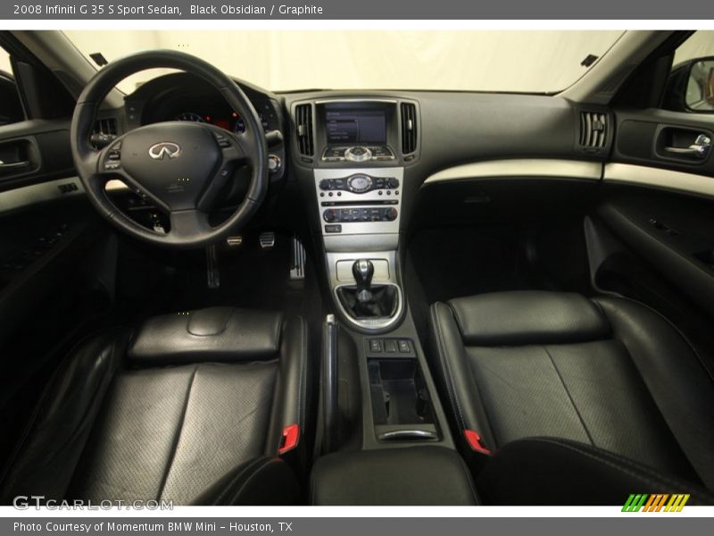 Black Obsidian / Graphite 2008 Infiniti G 35 S Sport Sedan