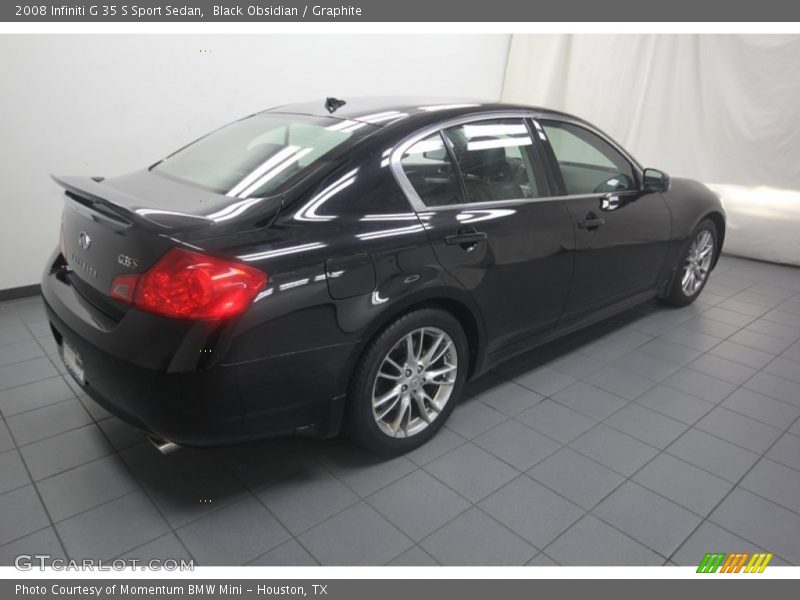 Black Obsidian / Graphite 2008 Infiniti G 35 S Sport Sedan