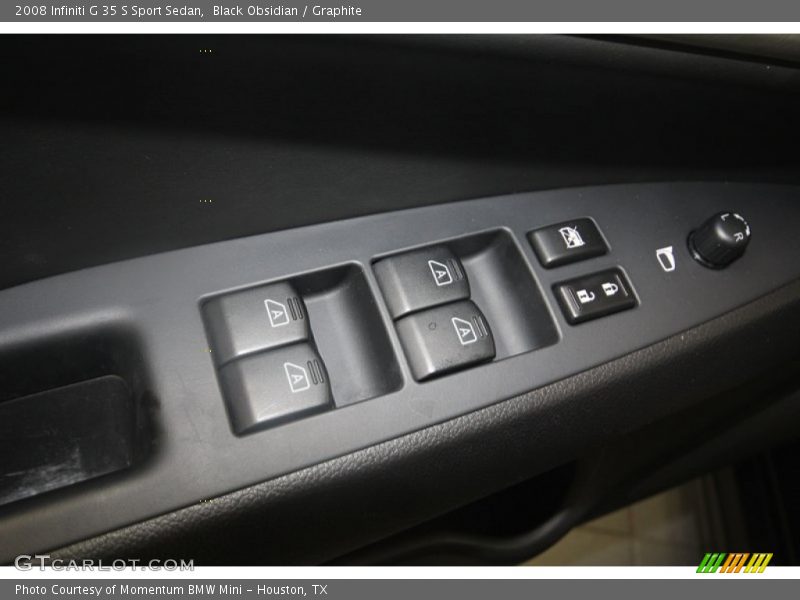 Black Obsidian / Graphite 2008 Infiniti G 35 S Sport Sedan