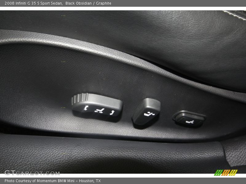 Black Obsidian / Graphite 2008 Infiniti G 35 S Sport Sedan
