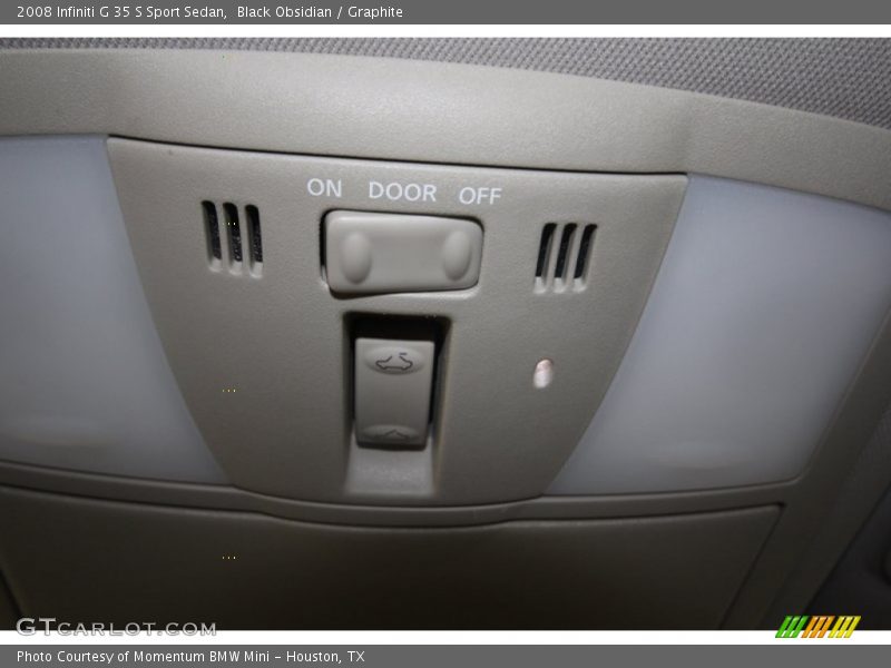 Black Obsidian / Graphite 2008 Infiniti G 35 S Sport Sedan