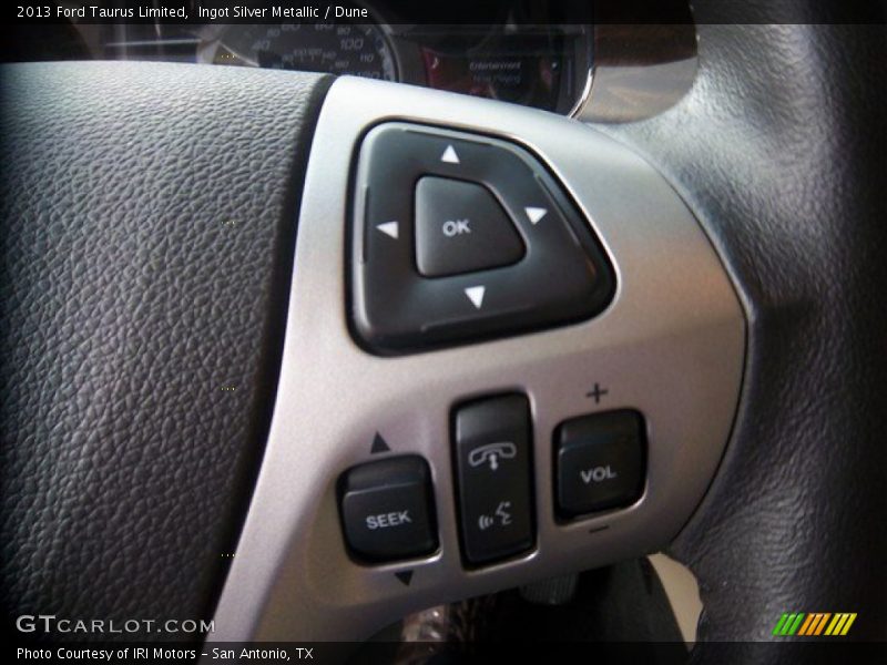 Ingot Silver Metallic / Dune 2013 Ford Taurus Limited