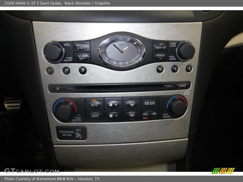Black Obsidian / Graphite 2008 Infiniti G 35 S Sport Sedan