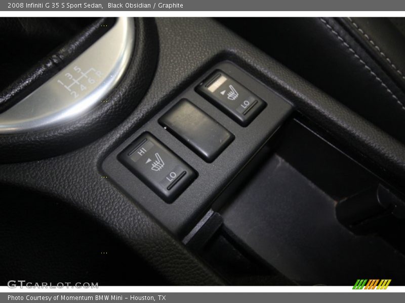 Black Obsidian / Graphite 2008 Infiniti G 35 S Sport Sedan