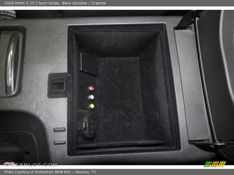 Black Obsidian / Graphite 2008 Infiniti G 35 S Sport Sedan