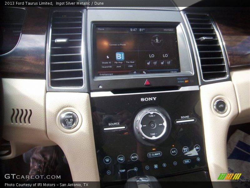 Ingot Silver Metallic / Dune 2013 Ford Taurus Limited