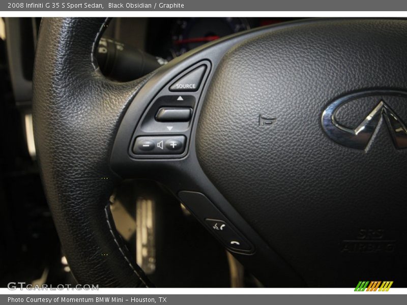 Black Obsidian / Graphite 2008 Infiniti G 35 S Sport Sedan