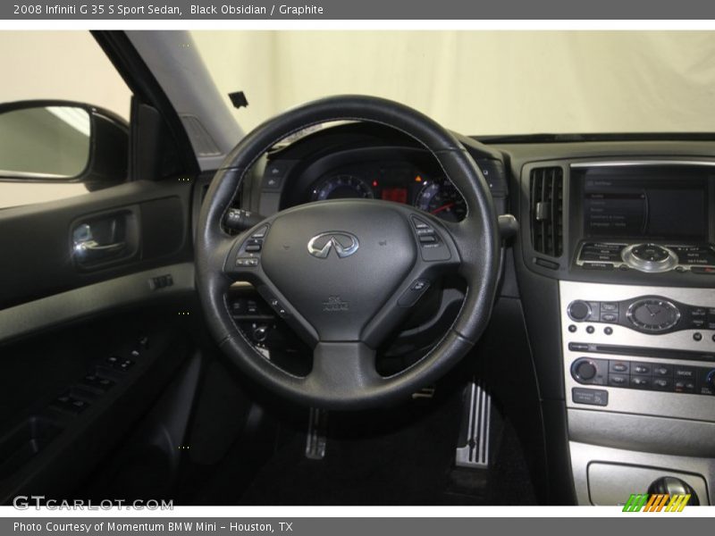 Black Obsidian / Graphite 2008 Infiniti G 35 S Sport Sedan