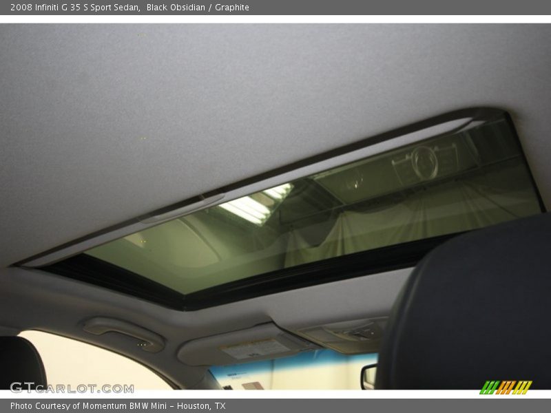 Black Obsidian / Graphite 2008 Infiniti G 35 S Sport Sedan