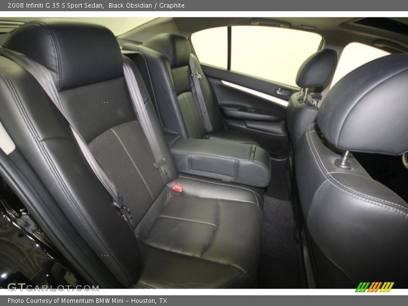 Black Obsidian / Graphite 2008 Infiniti G 35 S Sport Sedan