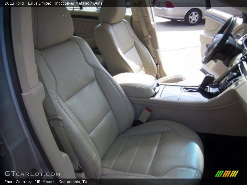 Ingot Silver Metallic / Dune 2013 Ford Taurus Limited