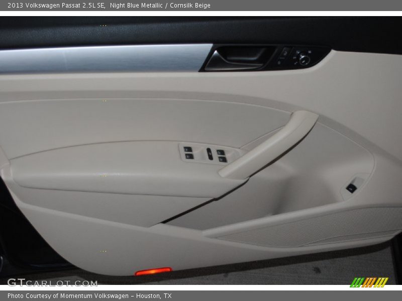 Night Blue Metallic / Cornsilk Beige 2013 Volkswagen Passat 2.5L SE