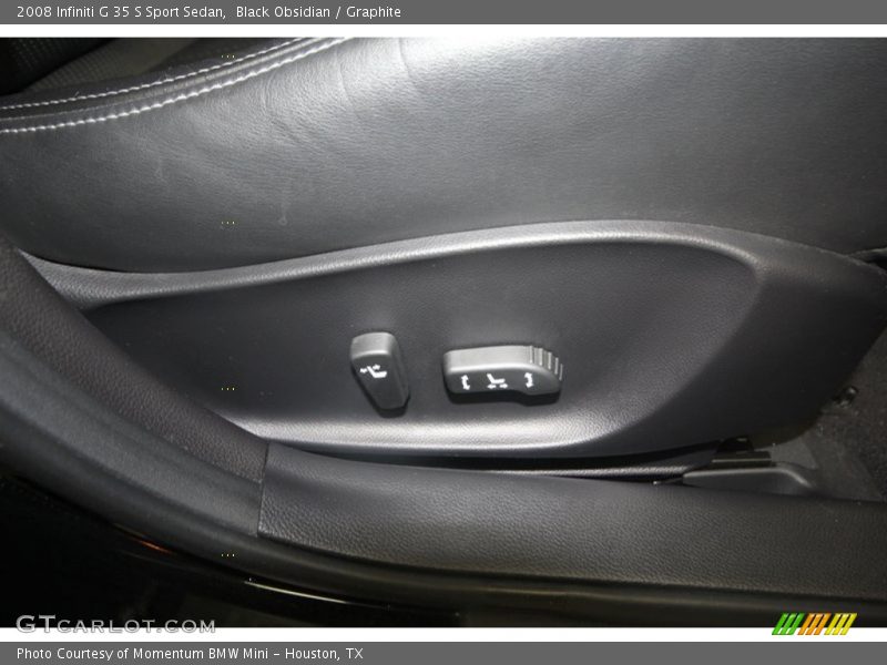 Black Obsidian / Graphite 2008 Infiniti G 35 S Sport Sedan