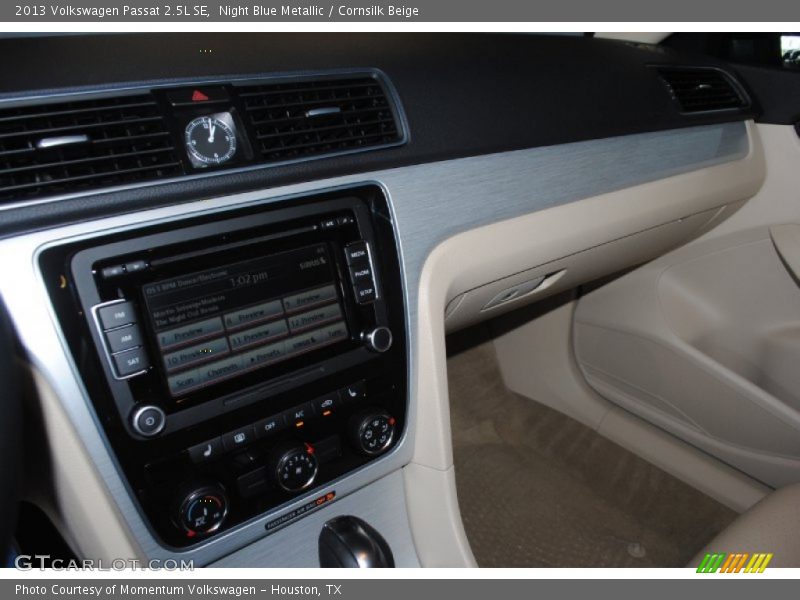 Night Blue Metallic / Cornsilk Beige 2013 Volkswagen Passat 2.5L SE