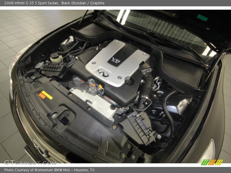 Black Obsidian / Graphite 2008 Infiniti G 35 S Sport Sedan