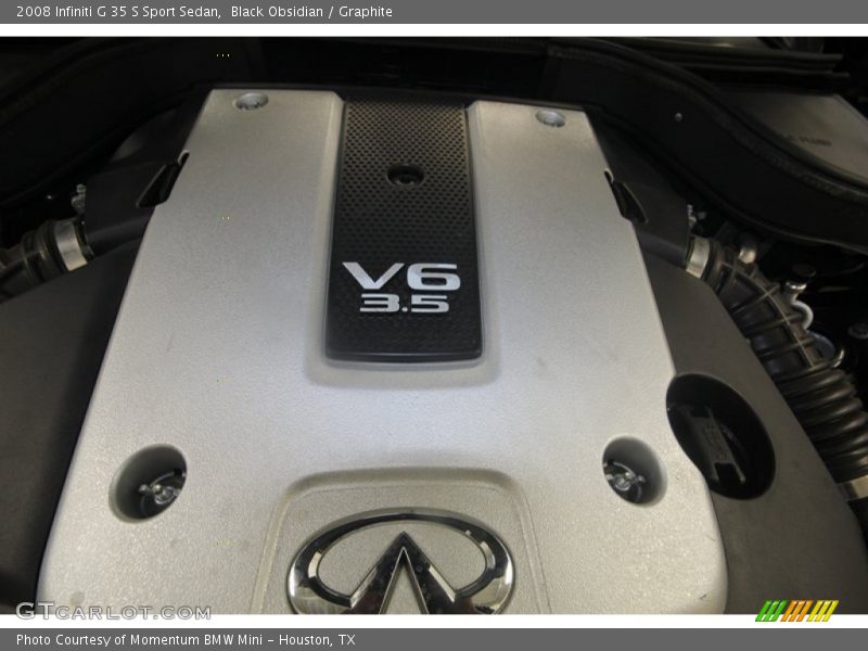 Black Obsidian / Graphite 2008 Infiniti G 35 S Sport Sedan