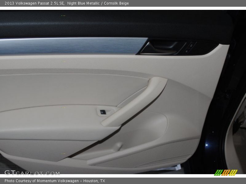Night Blue Metallic / Cornsilk Beige 2013 Volkswagen Passat 2.5L SE