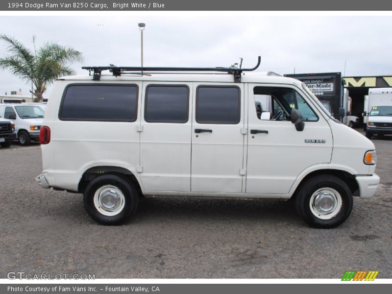  1994 Ram Van B250 Cargo Bright White