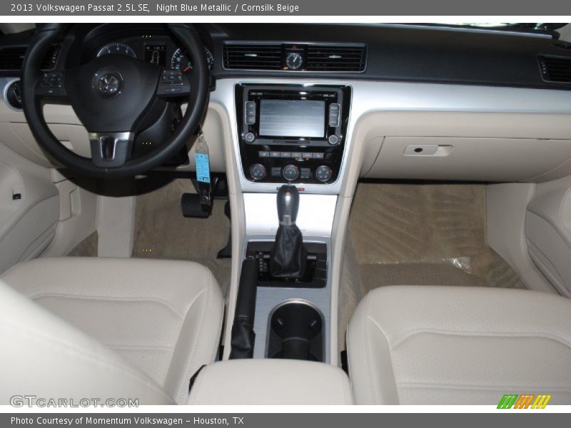 Night Blue Metallic / Cornsilk Beige 2013 Volkswagen Passat 2.5L SE