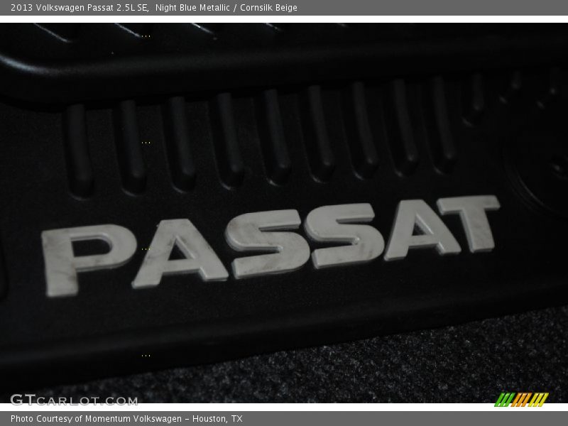 Night Blue Metallic / Cornsilk Beige 2013 Volkswagen Passat 2.5L SE