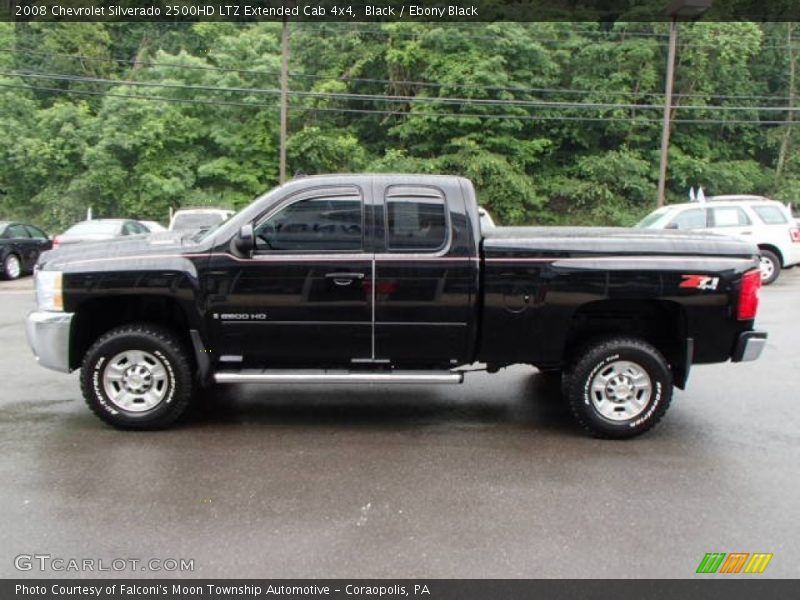  2008 Silverado 2500HD LTZ Extended Cab 4x4 Black