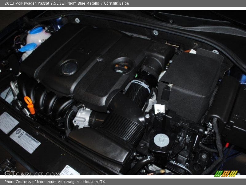 Night Blue Metallic / Cornsilk Beige 2013 Volkswagen Passat 2.5L SE