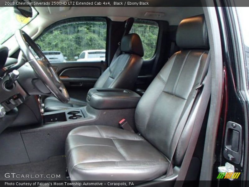Front Seat of 2008 Silverado 2500HD LTZ Extended Cab 4x4