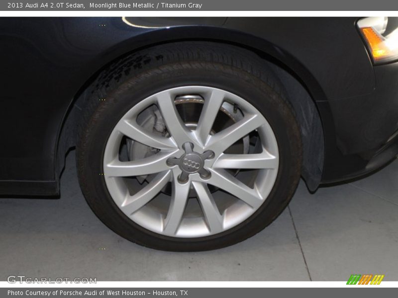 Moonlight Blue Metallic / Titanium Gray 2013 Audi A4 2.0T Sedan