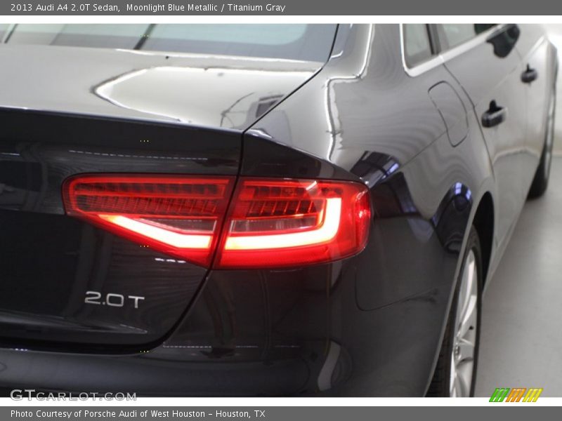 Moonlight Blue Metallic / Titanium Gray 2013 Audi A4 2.0T Sedan