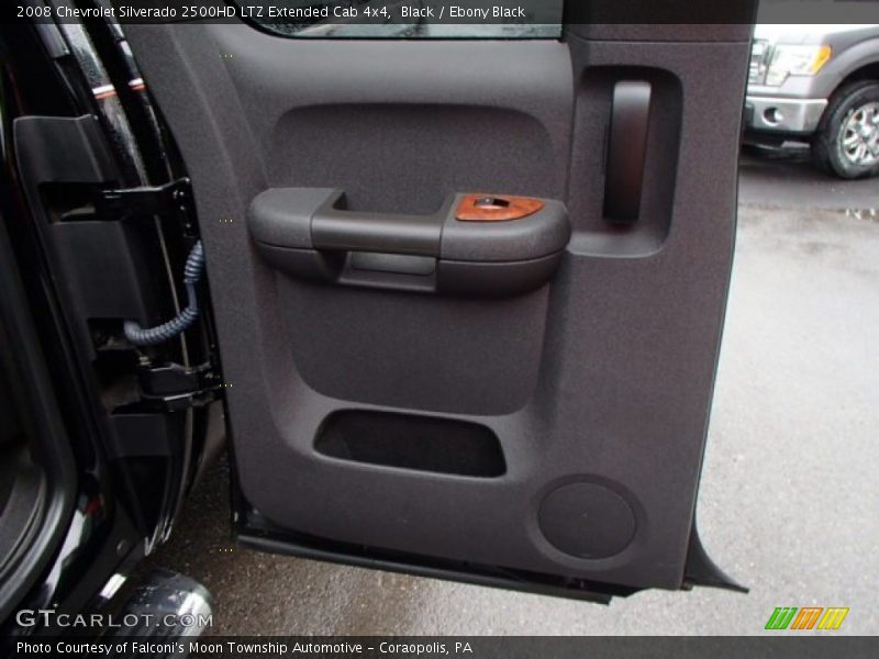 Black / Ebony Black 2008 Chevrolet Silverado 2500HD LTZ Extended Cab 4x4