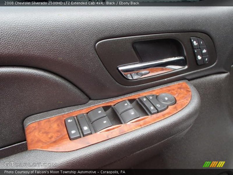 Black / Ebony Black 2008 Chevrolet Silverado 2500HD LTZ Extended Cab 4x4