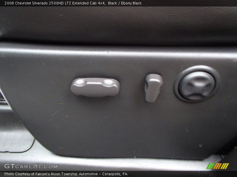 Black / Ebony Black 2008 Chevrolet Silverado 2500HD LTZ Extended Cab 4x4