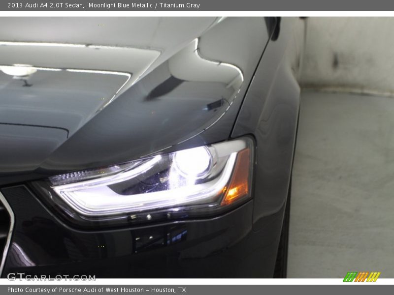 Moonlight Blue Metallic / Titanium Gray 2013 Audi A4 2.0T Sedan
