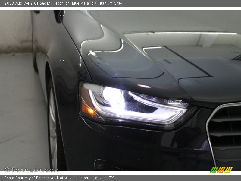 Moonlight Blue Metallic / Titanium Gray 2013 Audi A4 2.0T Sedan