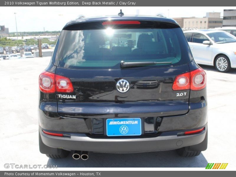 Deep Black Metallic / Clay Gray 2010 Volkswagen Tiguan Wolfsburg Edition