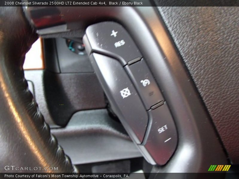 Black / Ebony Black 2008 Chevrolet Silverado 2500HD LTZ Extended Cab 4x4