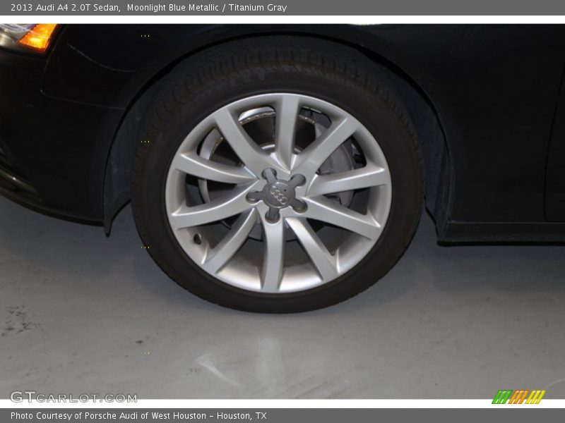 Moonlight Blue Metallic / Titanium Gray 2013 Audi A4 2.0T Sedan