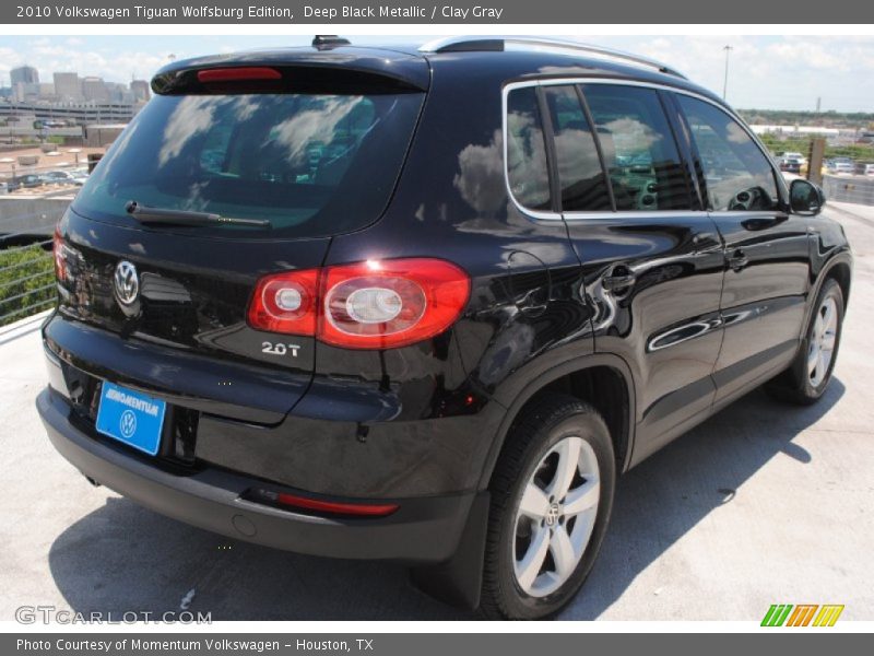 Deep Black Metallic / Clay Gray 2010 Volkswagen Tiguan Wolfsburg Edition