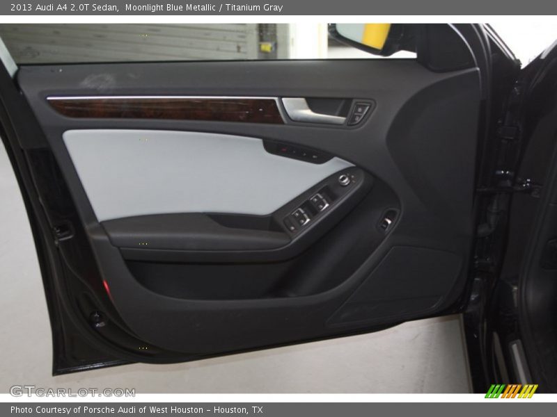 Moonlight Blue Metallic / Titanium Gray 2013 Audi A4 2.0T Sedan