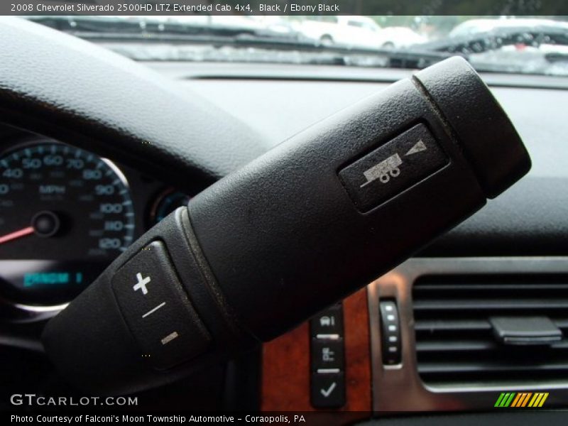 Black / Ebony Black 2008 Chevrolet Silverado 2500HD LTZ Extended Cab 4x4