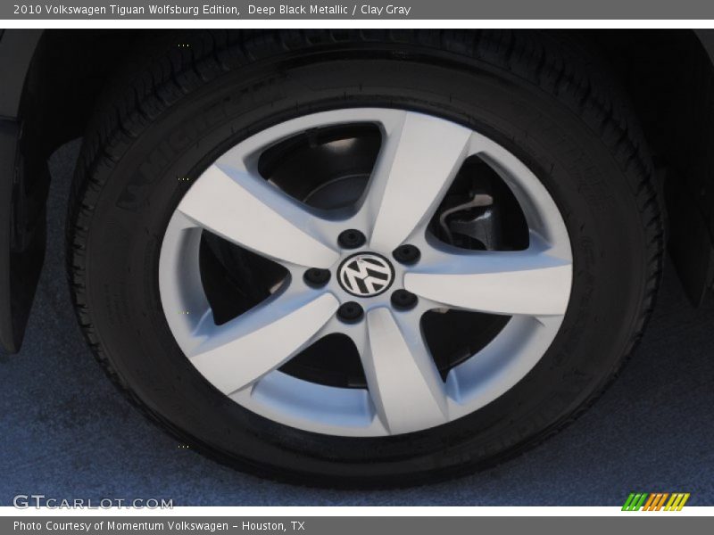 Deep Black Metallic / Clay Gray 2010 Volkswagen Tiguan Wolfsburg Edition
