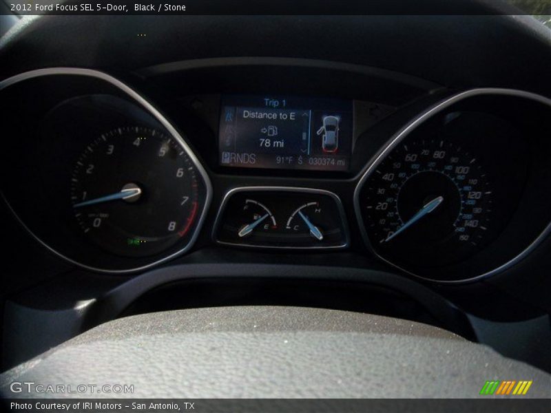 Black / Stone 2012 Ford Focus SEL 5-Door