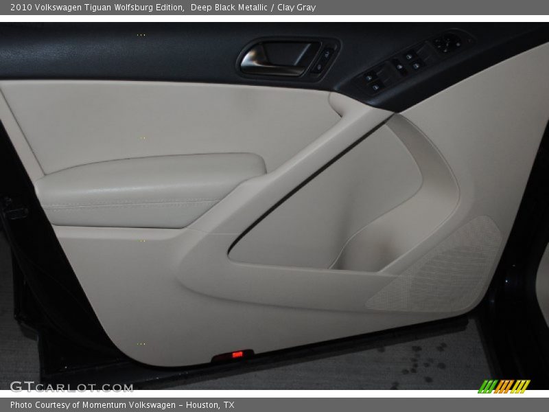 Deep Black Metallic / Clay Gray 2010 Volkswagen Tiguan Wolfsburg Edition