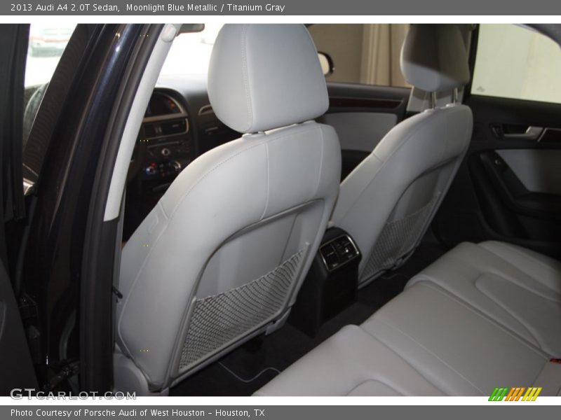 Moonlight Blue Metallic / Titanium Gray 2013 Audi A4 2.0T Sedan
