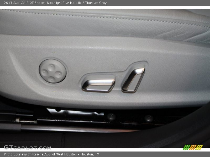 Moonlight Blue Metallic / Titanium Gray 2013 Audi A4 2.0T Sedan