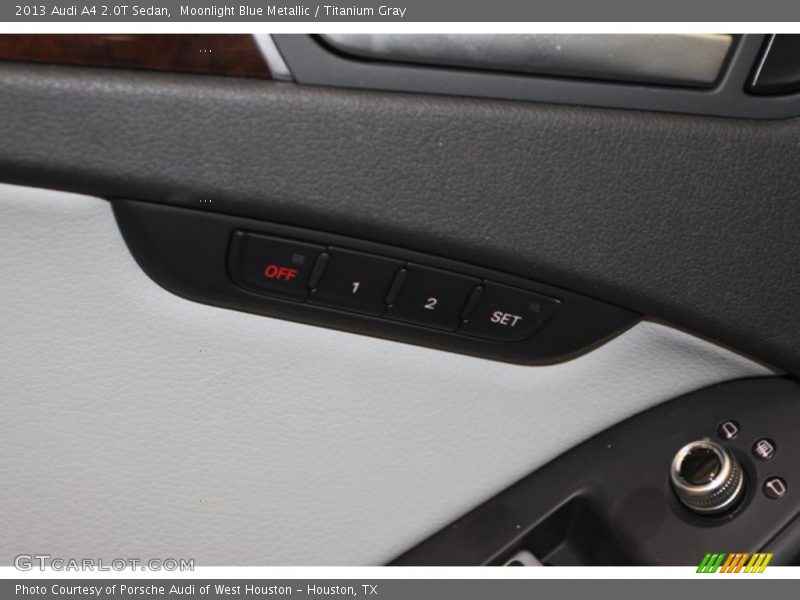 Moonlight Blue Metallic / Titanium Gray 2013 Audi A4 2.0T Sedan