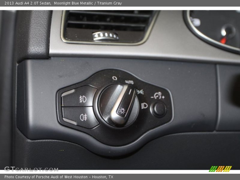 Moonlight Blue Metallic / Titanium Gray 2013 Audi A4 2.0T Sedan