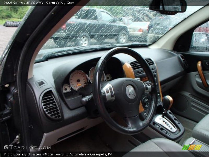 Storm Gray / Gray 2006 Saturn VUE V6 AWD